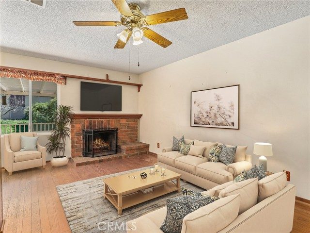 Living room before
