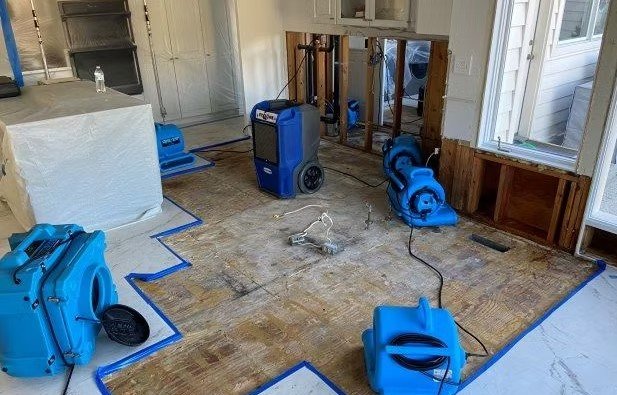 Water-damage dry-out & mitigation